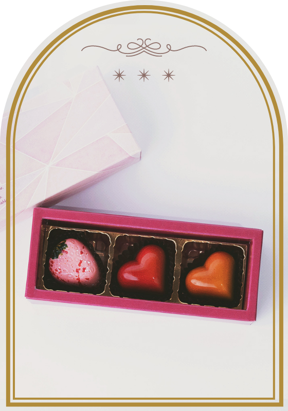 BON BON CHOCOLAT 3粒入り｜チョコレート・スイーツの通販 お取り寄せ