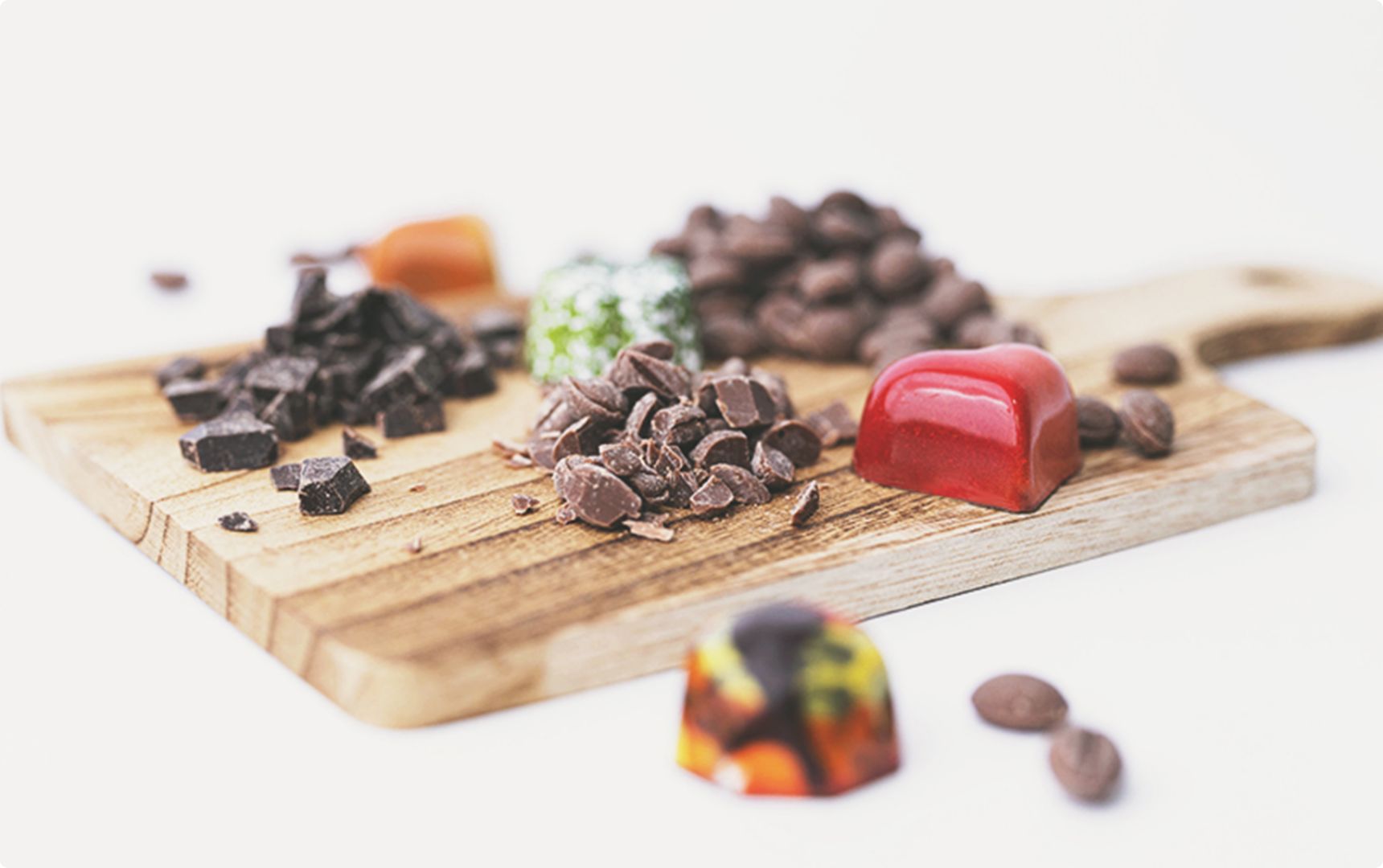 フランスでの経験を活かしたチョコレートづくり